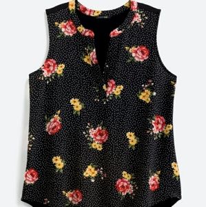 PAPERMOON

Fayette Mixed Material Blouse